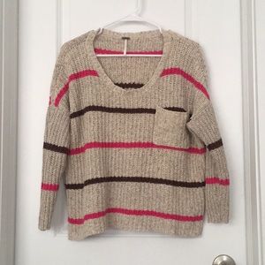 Free People striped sweater
